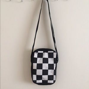 Checkered Crossbody